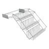 Metaltex 3-Tier Spice Rack Up&Down - Space-Saving Design