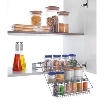 Metaltex 3-Tier Spice Rack Up&Down - Space-Saving Design