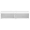 Stylish White LED TV Cabinets - 2 pcs | Hipomarket