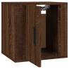 Wall Mounted TV Cabinet Brown Oak - Stylish & Practical