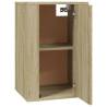 Stylish Wall Mounted TV Cabinets 2 pcs Sonoma Oak - Hipomarket