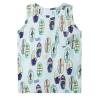 Kids' Tank Top Soft Blue Melange 104 Size 104 (3-4y) 