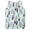 Kids' Tank Top Soft Blue Melange 104 - Affordable Quality Wear