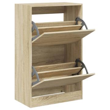 Shoe Cabinet Sonoma Oak - Compact & Stylish Storage Solution