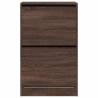 Shoe Cabinet Brown Oak - Stylish & Compact Design | HipoMarket