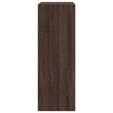 Shoe Cabinet Brown Oak - Stylish & Compact Design | HipoMarket