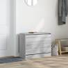 Shoe Cabinet Grey Sonoma - Compact Storage Solution