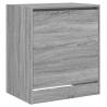 Shoe Cabinet Grey Sonoma - 60x42x69 cm Engineered Wood