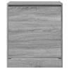 Shoe Cabinet Grey Sonoma - 60x42x69 cm Engineered Wood