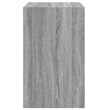 Shoe Cabinet Grey Sonoma - 60x42x69 cm Engineered Wood