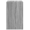 Shoe Cabinet Grey Sonoma - 60x42x69 cm Engineered Wood