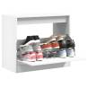 Shoe Cabinet White 80x42x69 cm Engineered Wood Colour white Size 80 x 42 x 69 cm Quantity in Package 1 Number of 