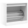 Shoe Cabinet White 80x42x69 cm - Stylish & Compact Storage