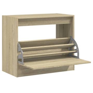 Shoe Cabinet Sonoma Oak - Space-Saving Storage Solution