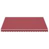 Replacement Awning Fabric Burgundy Red 4.5x3.5 m - Hipomarket