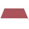 Replacement Awning Fabric Burgundy Red 4.5x3.5 m - Hipomarket