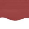 Replacement Awning Fabric Burgundy Red 4.5x3.5 m - Hipomarket