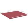 Replacement Awning Fabric Burgundy Red 4.5x3.5 m - Hipomarket