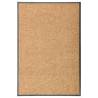 Doormat Washable Cream 60x90 cm Colour cream Size 60 x 90 cm Quantity in Package 1 