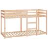 Bunk Bed 75x190 cm - Solid Wood Pine | Hipomarket