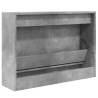 Shoe Cabinet Concrete Grey 80x21x57 cm - Stylish Storage Solution