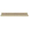 Wall Shelves 2 pcs Sonoma Oak - Modern Storage Solution