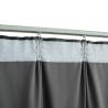 Blackout Velvet Curtain Anthracite 290x245 cm - Hipomarket UK