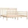 Super King Size Solid Wood Bed Frame 180x200 cm | HipoMarket