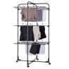 Leifheit Drying Tower Classic Tower 270 Black - Space-Saving Solution