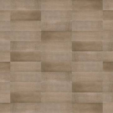 WallArt Leather Tiles Stubbs Smokey Taupe - 16 pcs | HipoMarket