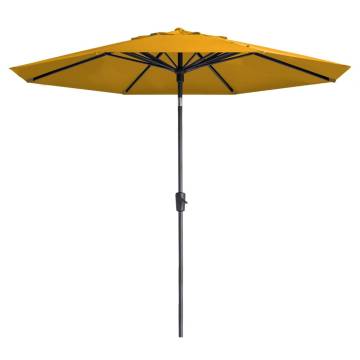 Madison Parasol Paros II Luxe 300 cm - Golden Glow