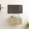 Hanging TV Cabinet Sonoma Oak 60x30x30 cm Colour sonoma oak Quantity in Package 1 