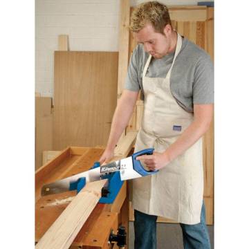 Draper Tools Expert Mitre Box with Clamping Facility Blue