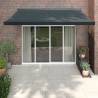 Retractable Awning Anthracite 3x2.5 m Fabric and Aluminium Colour anthracite (black frame) Size 3 x 2.5 m Quantity in Package 1 