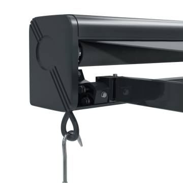 Retractable Awning Anthracite 3x2.5m | Hipomarket