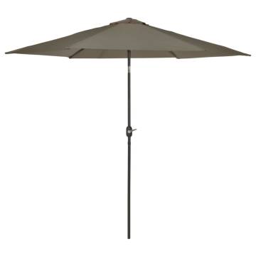 Madison Parasol Tenerife 300 cm Grey - Durable & Stylish