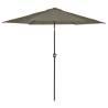 Madison Parasol Tenerife 300 cm Grey Colour grey Quantity in Package 1 