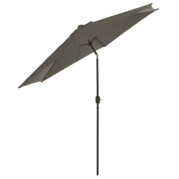 Madison Parasol Tenerife 300 cm Grey - Durable & Stylish