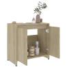 Bathroom Cabinet Sonoma Oak 60x33x61 cm | Stylish Storage