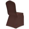 Stretch Chair Cover 6 pcs Brown - Stylish & Versatile