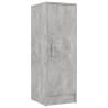 Shoe Cabinet Concrete Grey - Stylish Storage Solution (32x35x92cm)