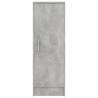 Shoe Cabinet Concrete Grey - Stylish Storage Solution (32x35x92cm)