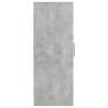 Shoe Cabinet Concrete Grey - Stylish Storage Solution (32x35x92cm)