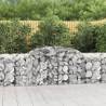 Arched Gabion Baskets 20 pcs 300x50x80/100 cm Galvanised Iron Size 300 x 50 x 80/100 cm Quantity in Package 20 