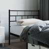 Metal Headboard Black 80 cm Colour black Size 80 cm Quantity in Package 1 