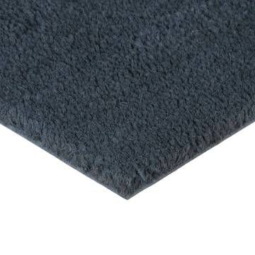 Durable 5 pcs Dark Grey Coir Door Mats - 40x60 cm