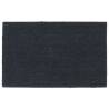 Durable Dark Grey Coir Door Mat 50x80 cm - HipoMarket