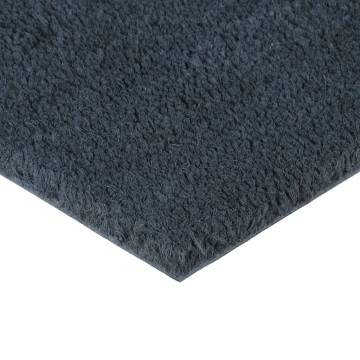 Durable Dark Grey Coir Door Mat 50x80 cm - HipoMarket