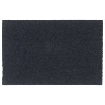 Tufted Coir Door Mat - Dark Grey 65x100 cm | Hipomarket UK