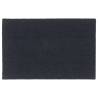 Tufted Coir Door Mat - Dark Grey 65x100 cm | Hipomarket UK